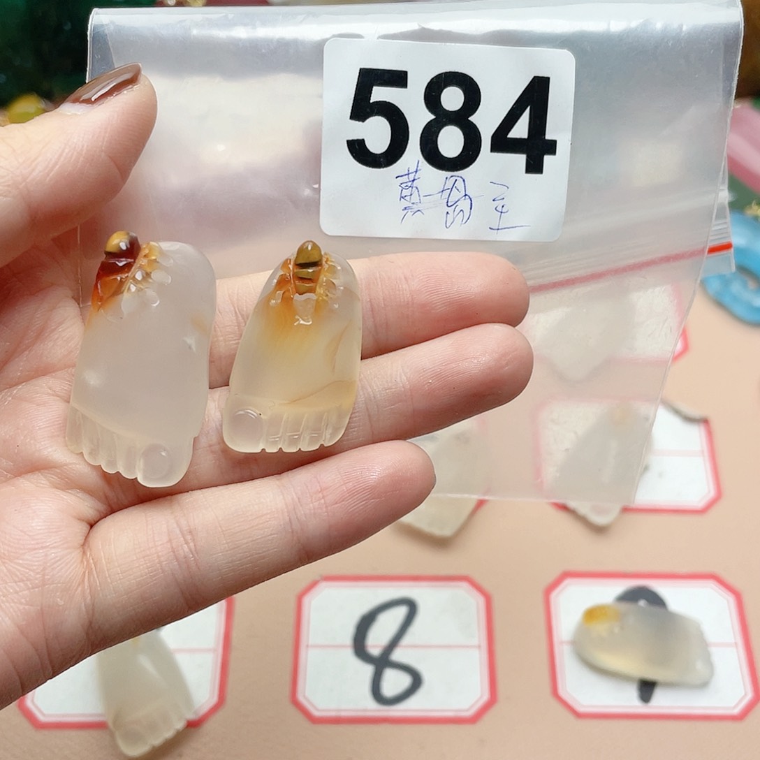 合金颈饰玛瑙/玉髓百*阁