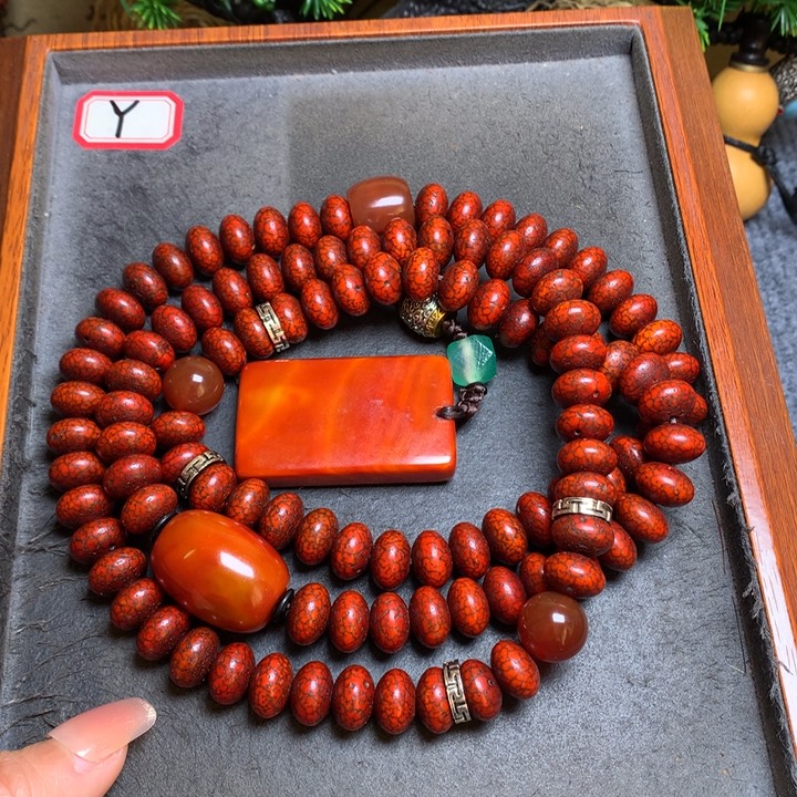 星月菩提吊坠菩提