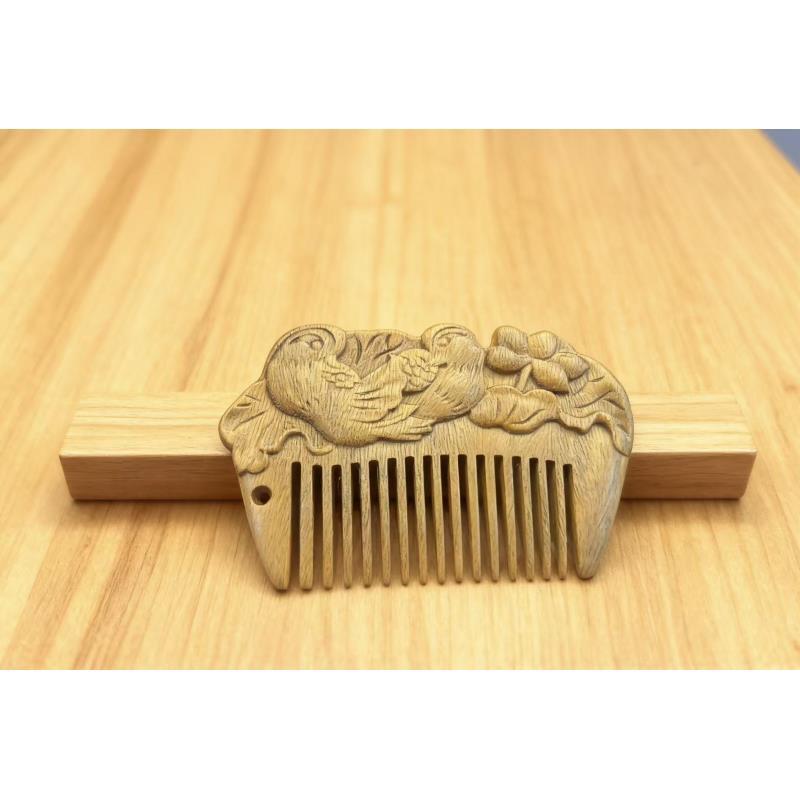 檀香木梳子(无礼盒)622