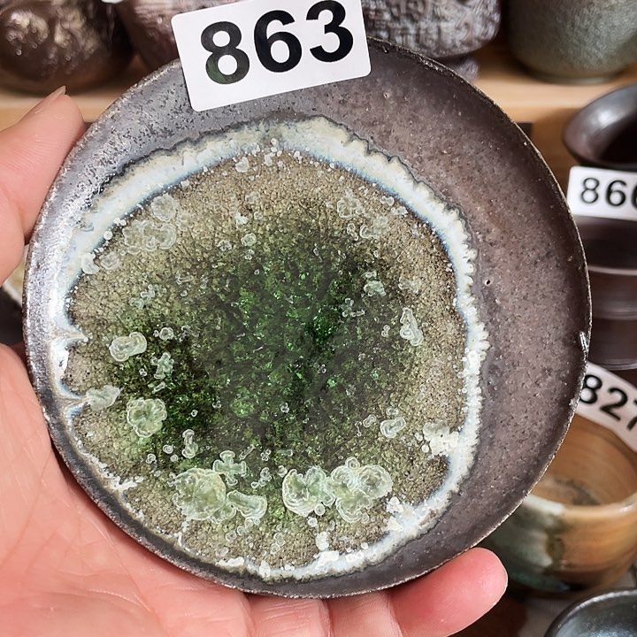 茶杯紫砂柴烧纯手工863