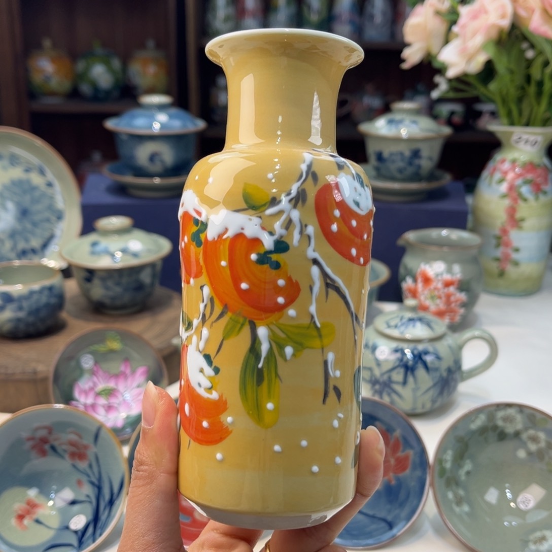 瓷片景德镇手工手绘陶瓷茶具