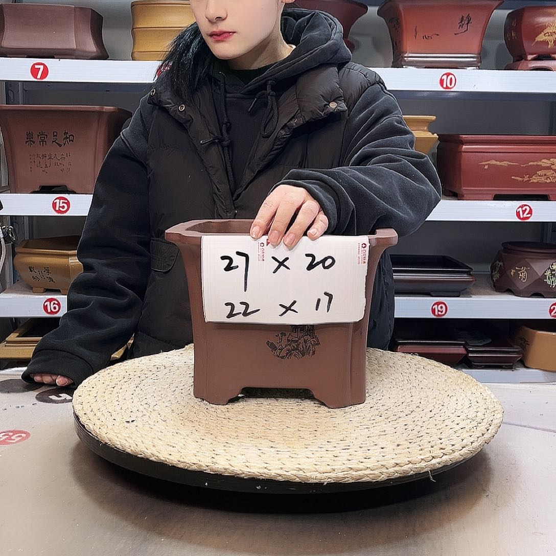 花盆红泥紫砂花盆