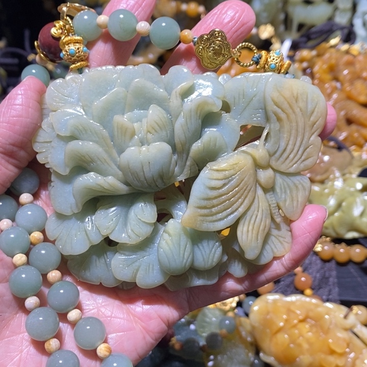 岫玉岫玉吊坠未镶嵌