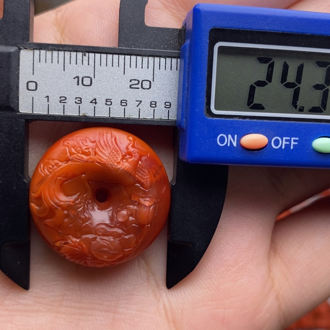 南红玛瑙配饰未镶嵌微瑕