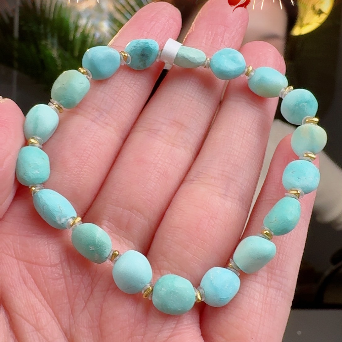 绿松石珠宝奇石未镶嵌