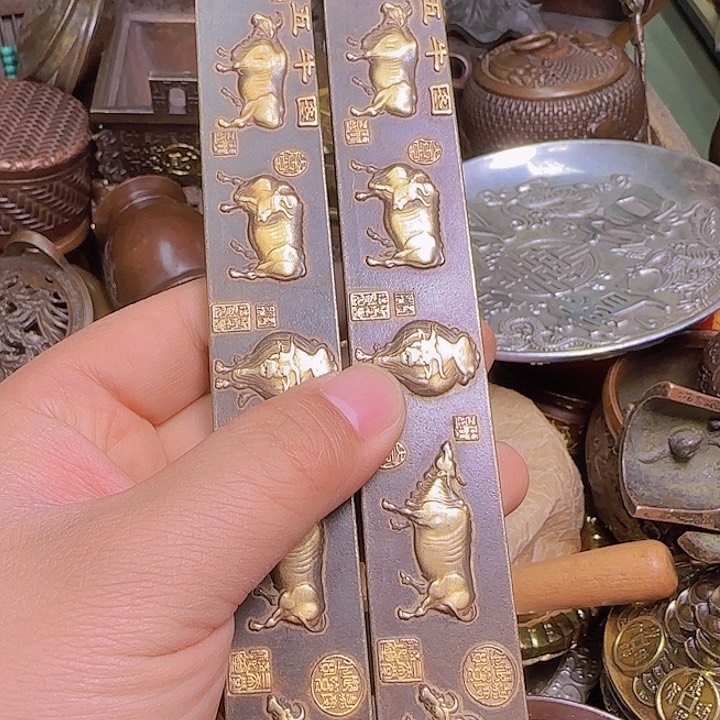 铜器办公室茶室摆件