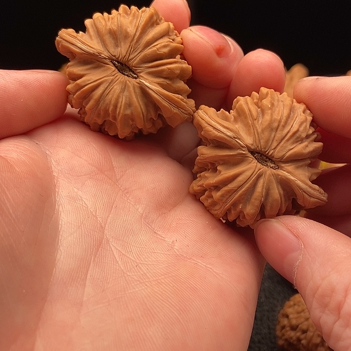 北****核桃文玩核桃把件四座楼44