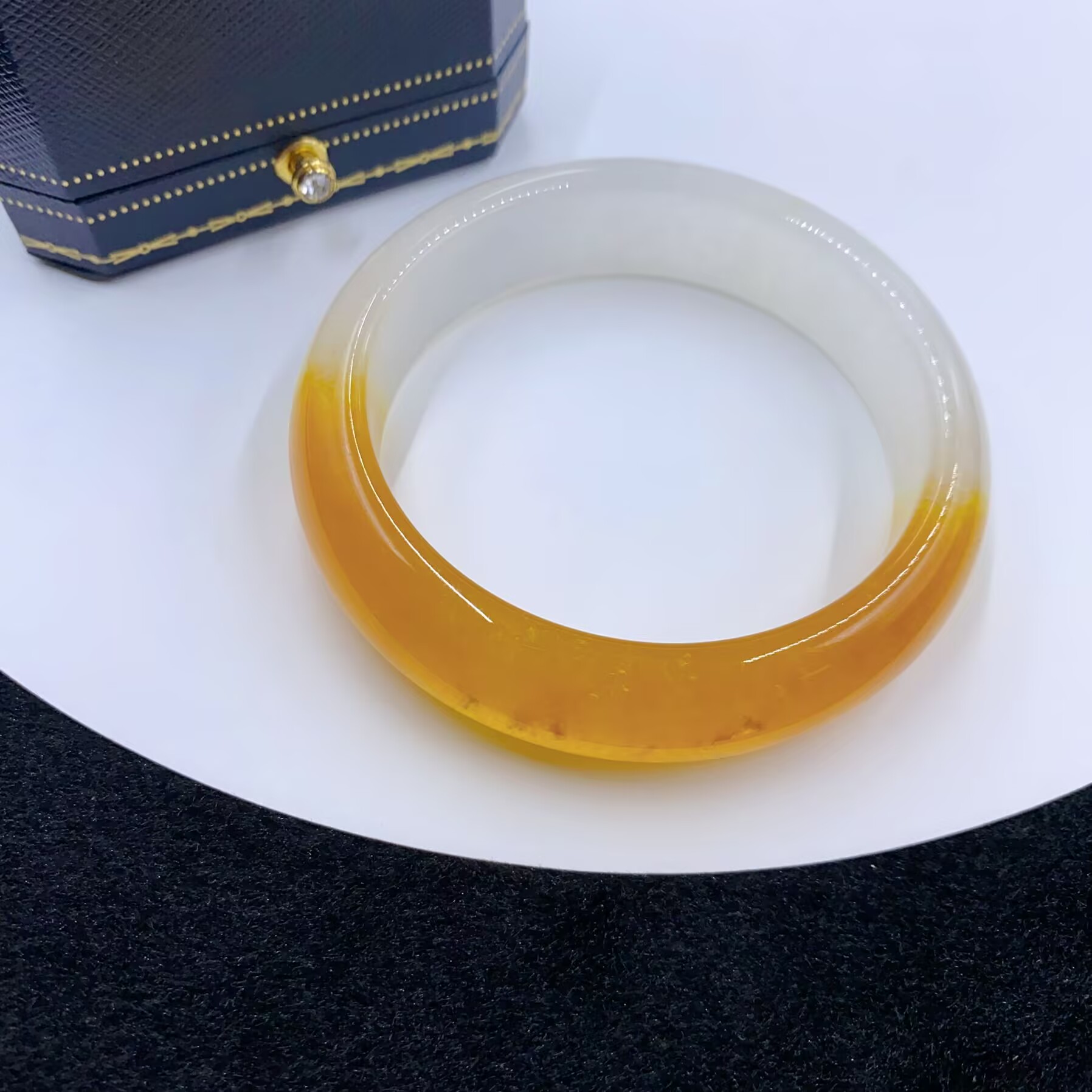 5074  黄色圆闭口手镯多样性发货