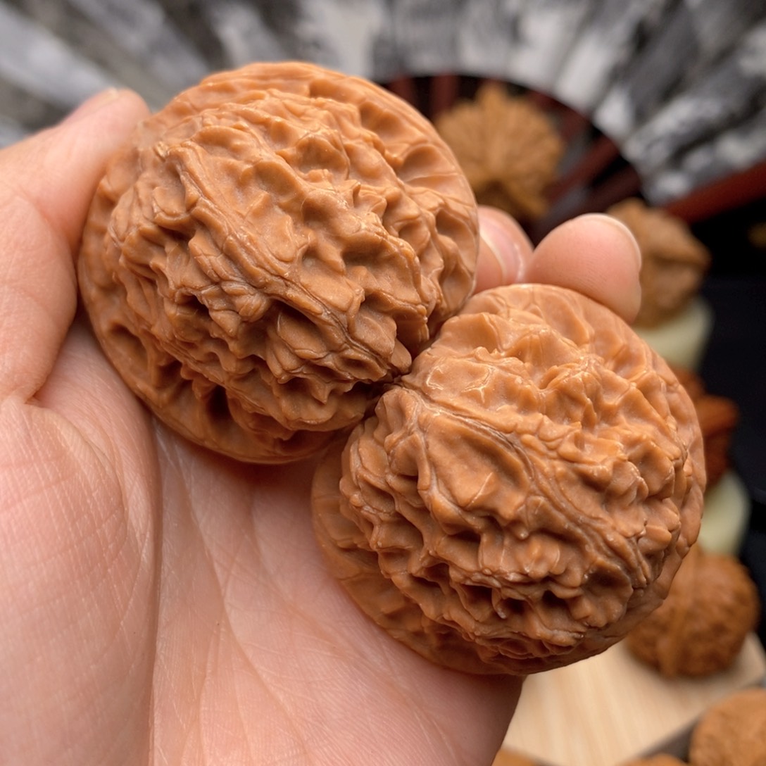 文玩核桃把件47全品2延庆元宝