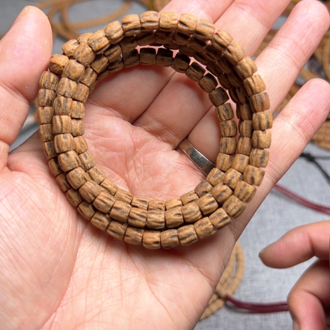 柏香籽/百香籽手串滴*丶