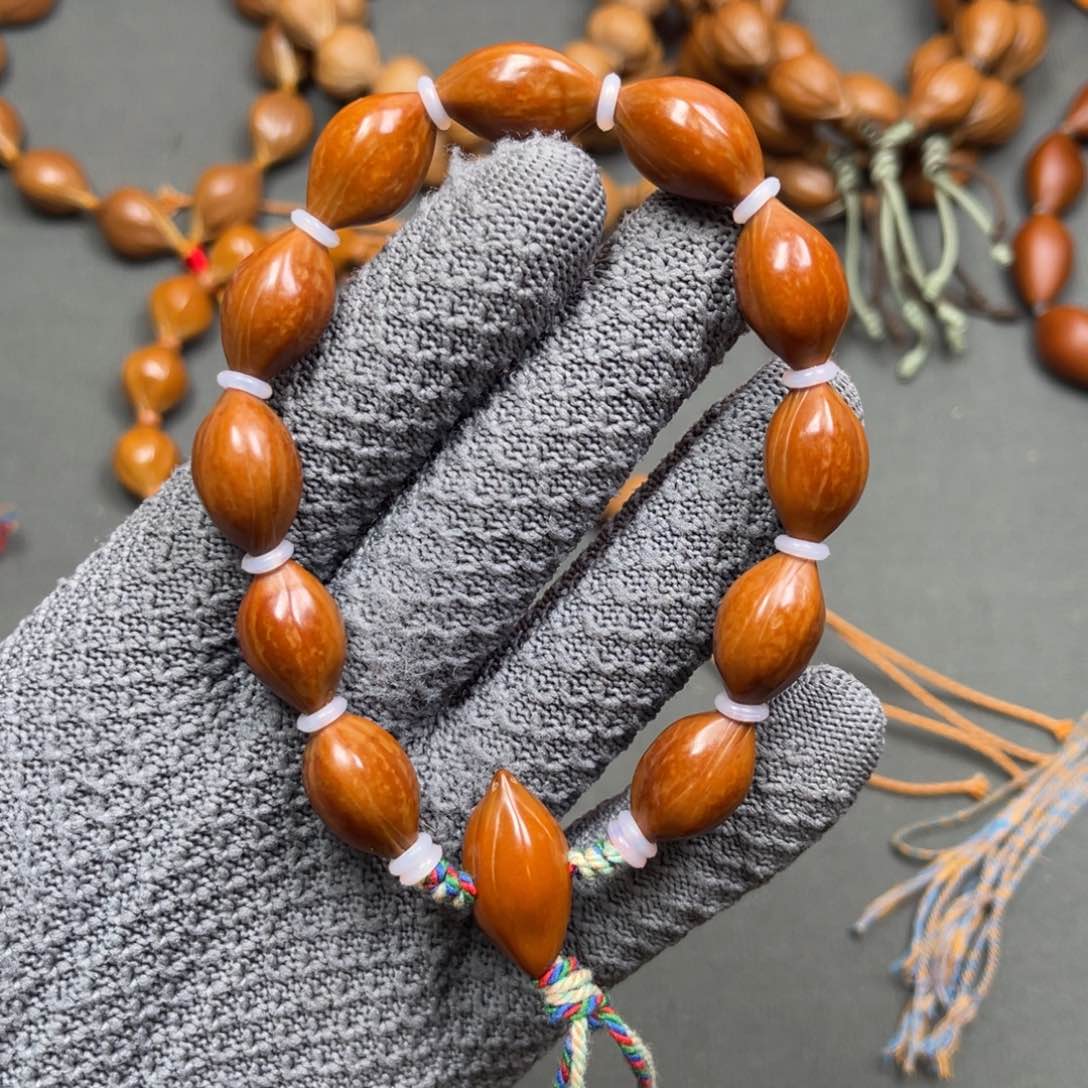 橄榄核手串/手链1.3小红豆