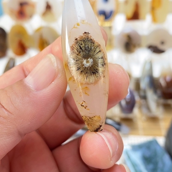 玛瑙/玉髓吊坠(不含链)未镶嵌