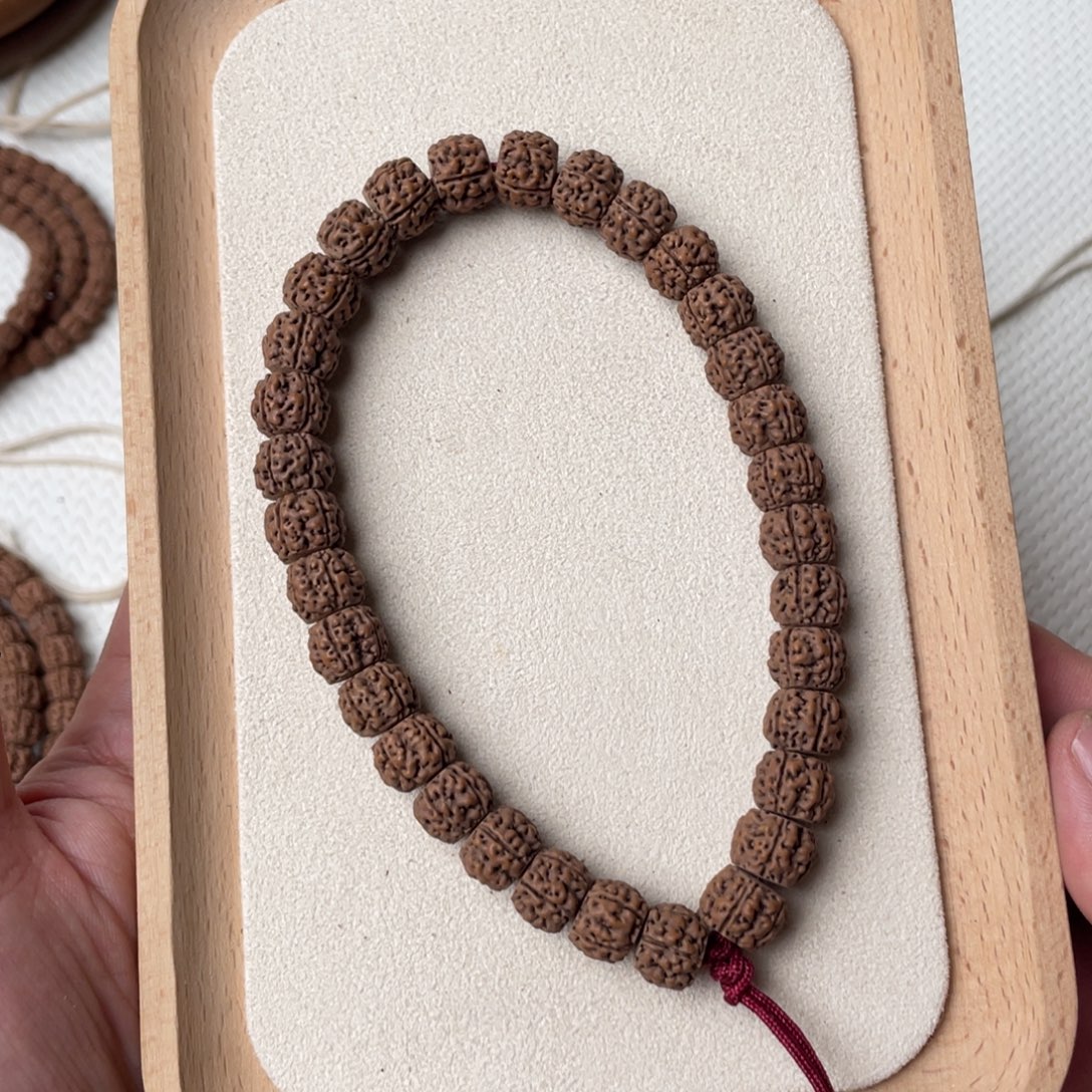 手串金刚菩提藏切盘龙魔丸手持尺寸9