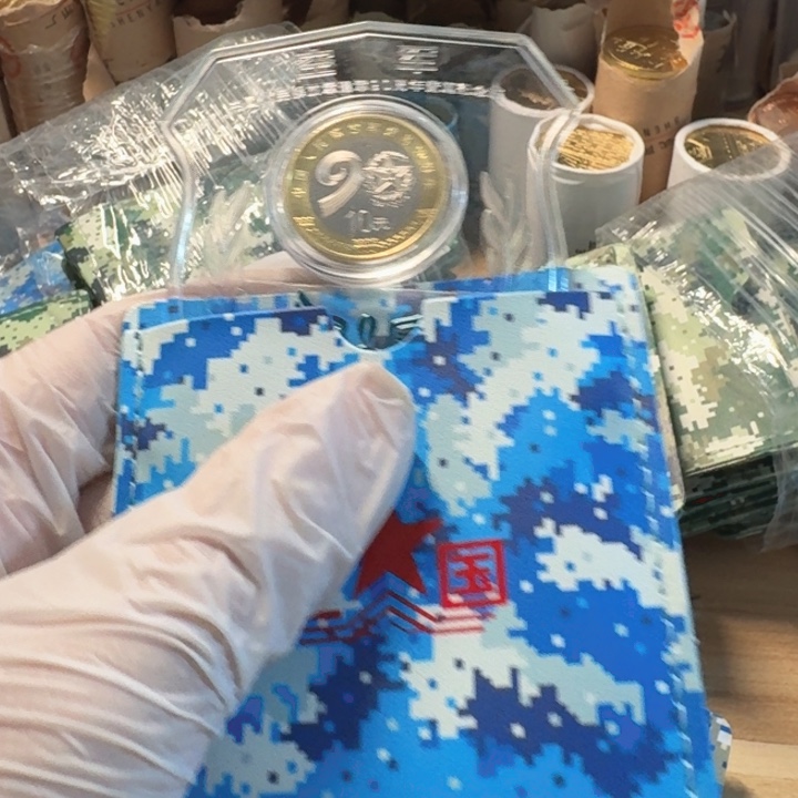 其他普通金属空军卡，带证书