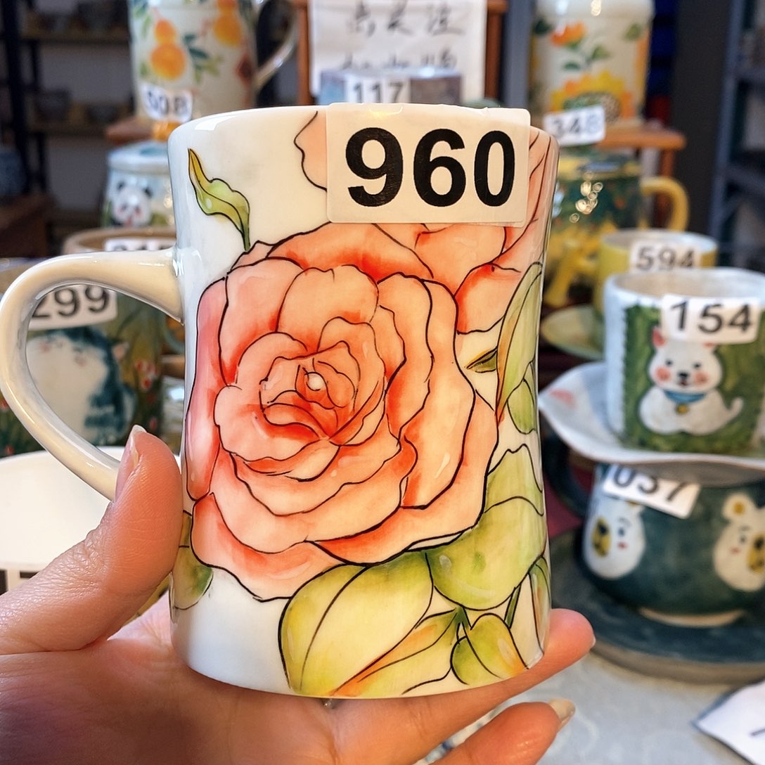 杯景德镇陶瓷手工