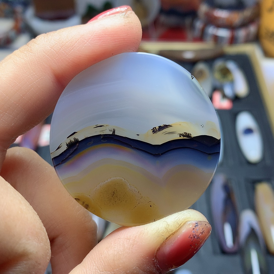 玛瑙/玉髓颈饰未镶嵌用****7