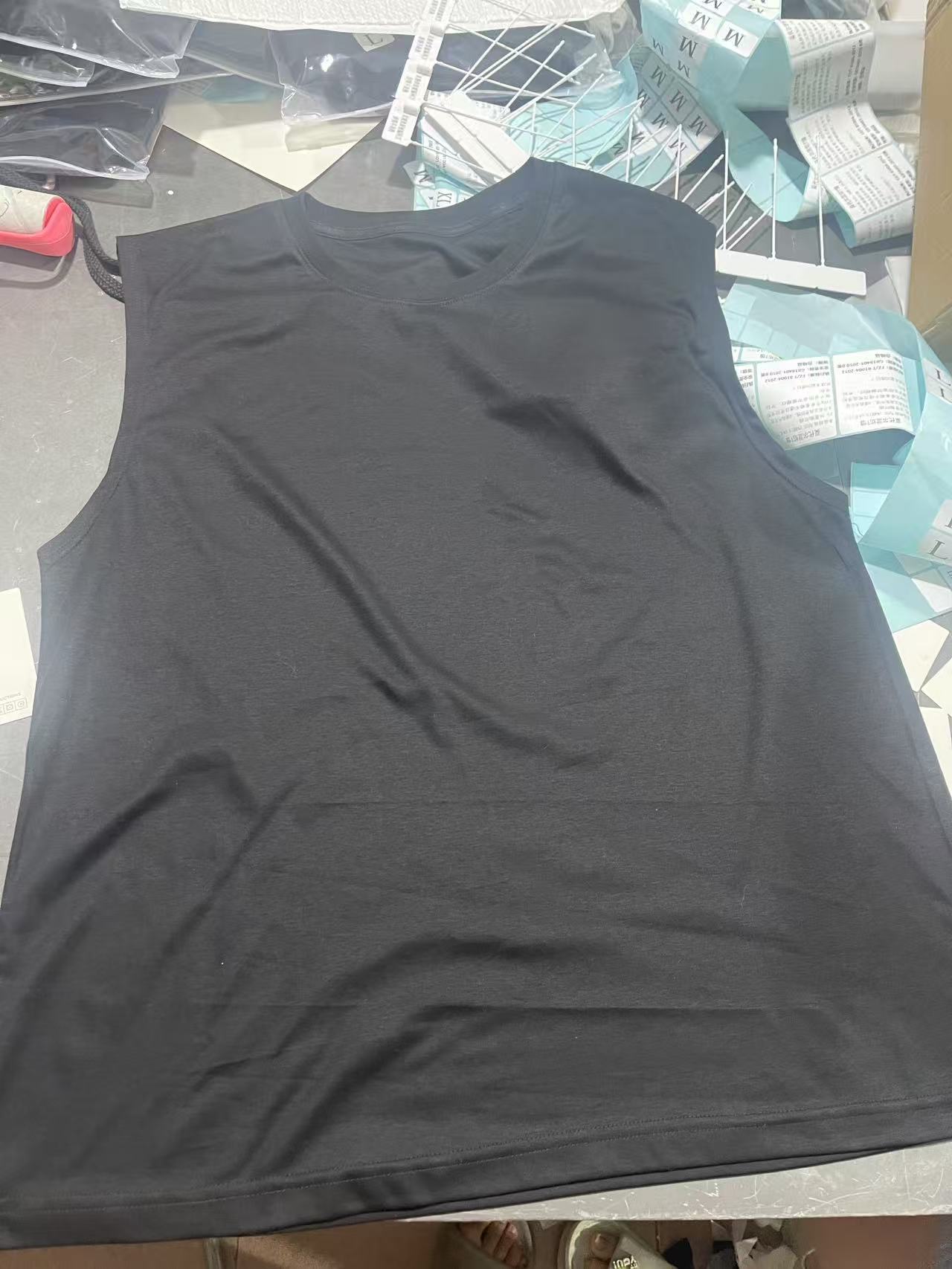 50s液氨纯棉夏季透气坎肩