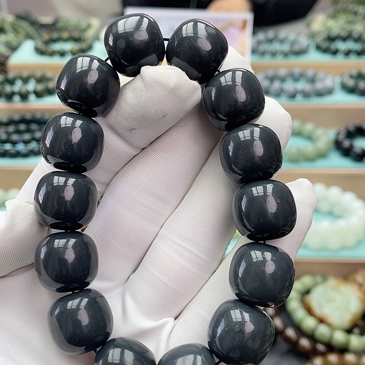 和田玉手链未镶嵌