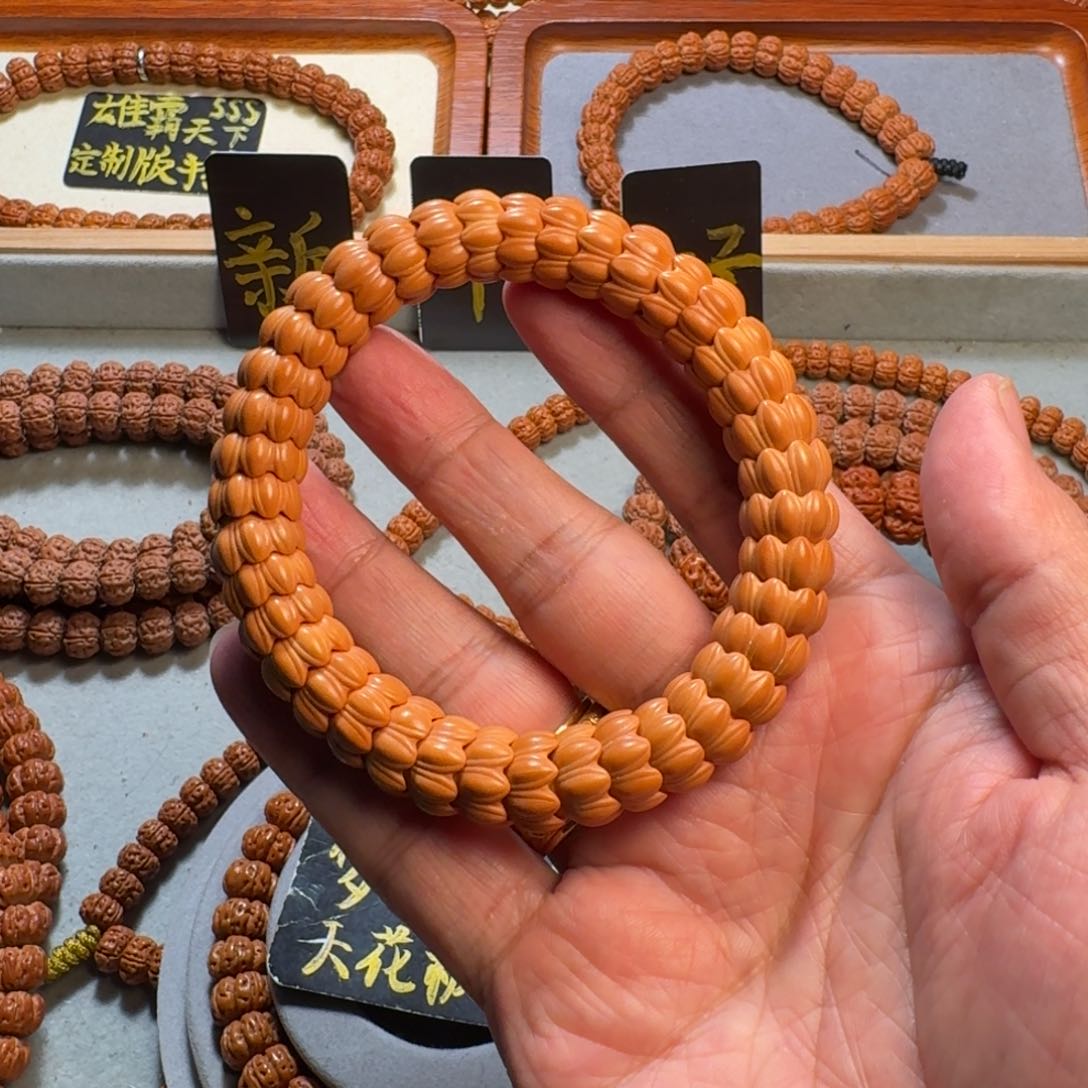 金刚菩提把件文*莲花