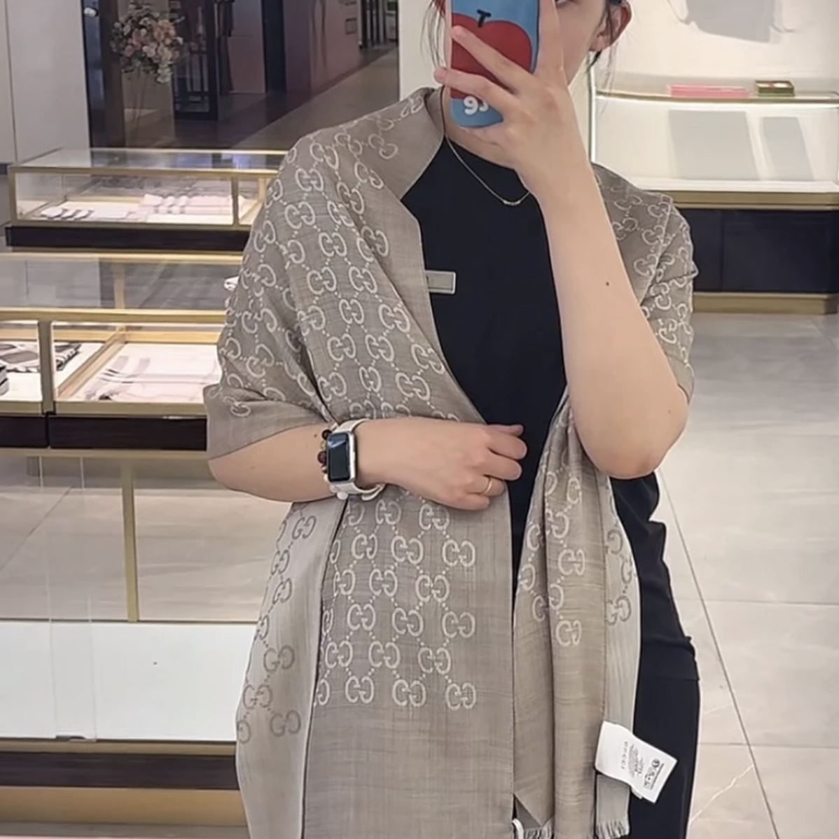 99新 GUCCI/古驰 阿白奢品/古驰 围巾