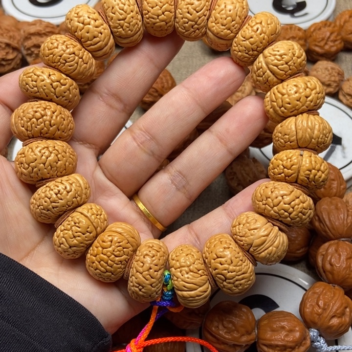 文玩核桃吊坠桃核夹板