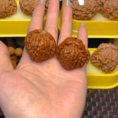 【闪购商品】文玩核桃吊坠四座楼33小手捻