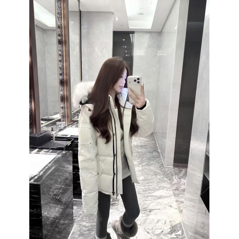 【TTONG】经典款银狐毛领连帽羽绒服（294）