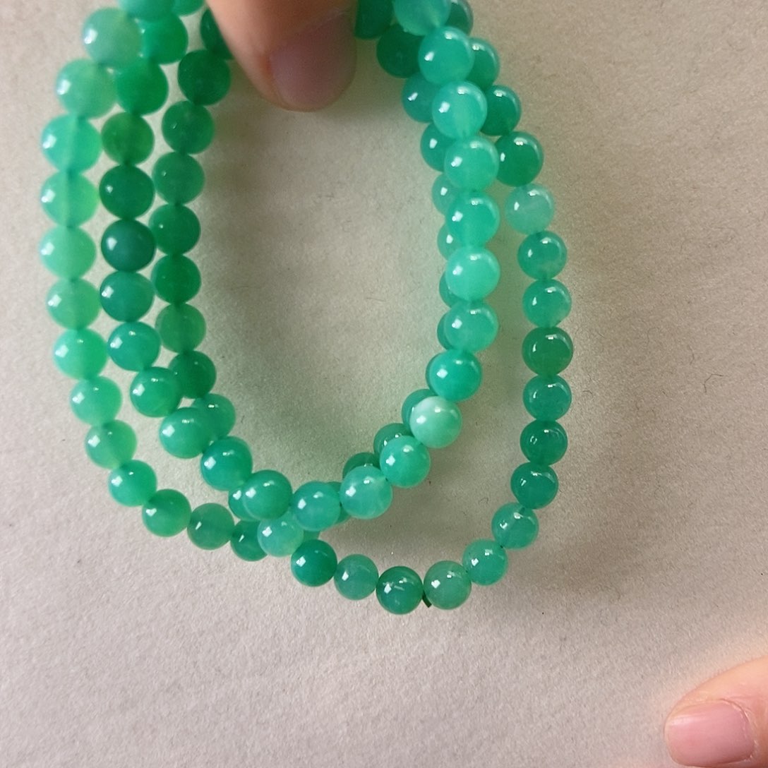 玛瑙/玉髓手链未镶嵌三圈