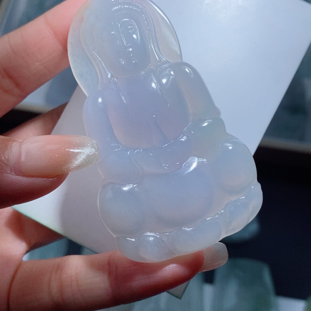 定制翡翠未镶嵌定制吊坠