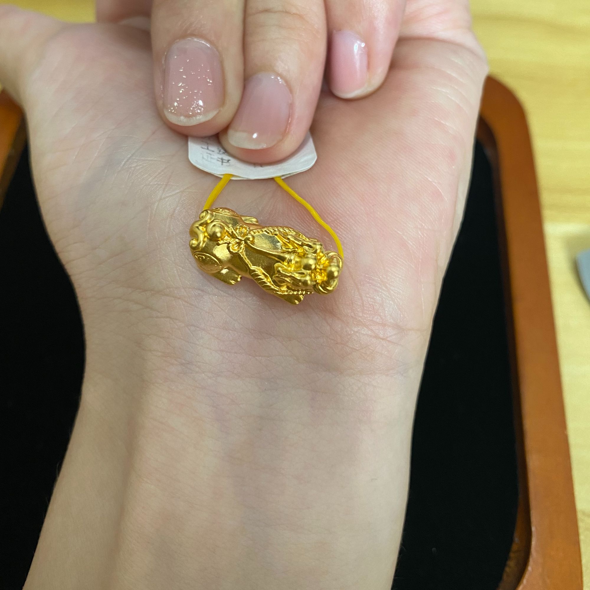 成人貔貅足金999手链