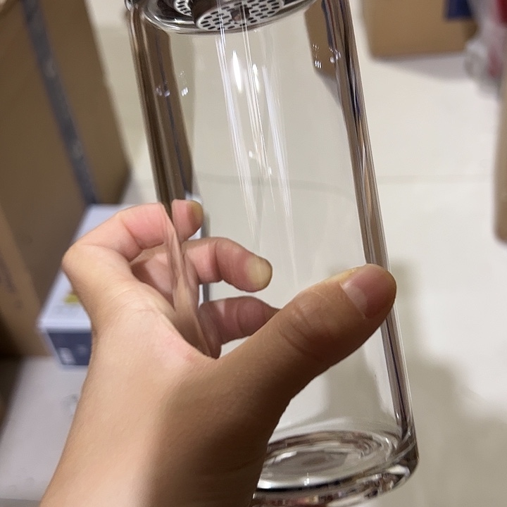 玻璃杯4104101205410单层烫手玻璃杯1205➕杯套