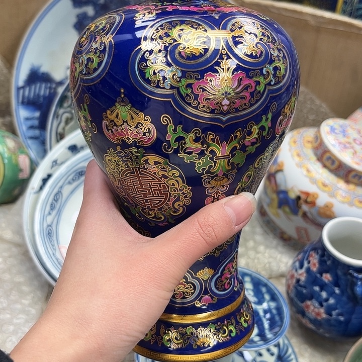 瓷片瓷器摆件瓷器材料