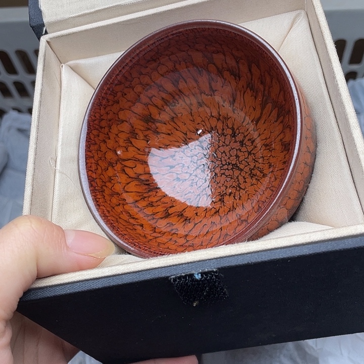 茶盏红羽鹧鸪将军配礼盒