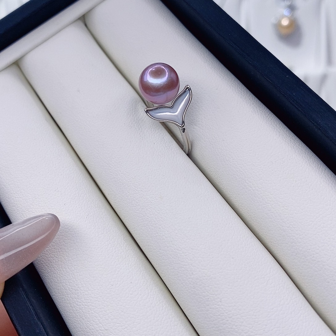 淡水珍珠未镶嵌戒指