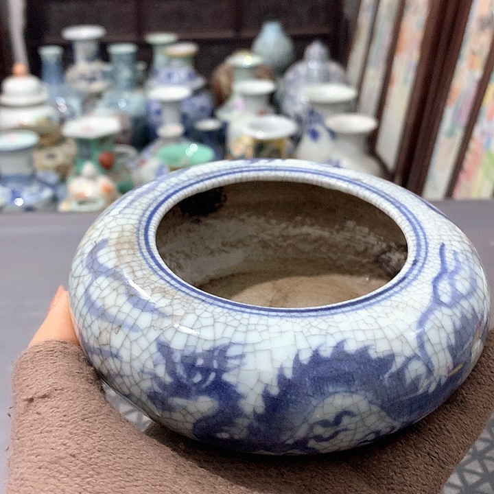 摆件陶博古架陶瓷摆件