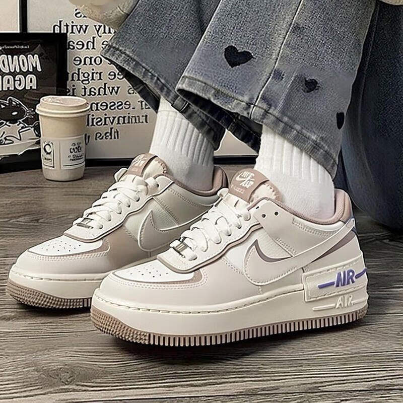 耐克｜AF1 SHADOW时尚潮流耐磨 女子运动休闲鞋IO7594-101