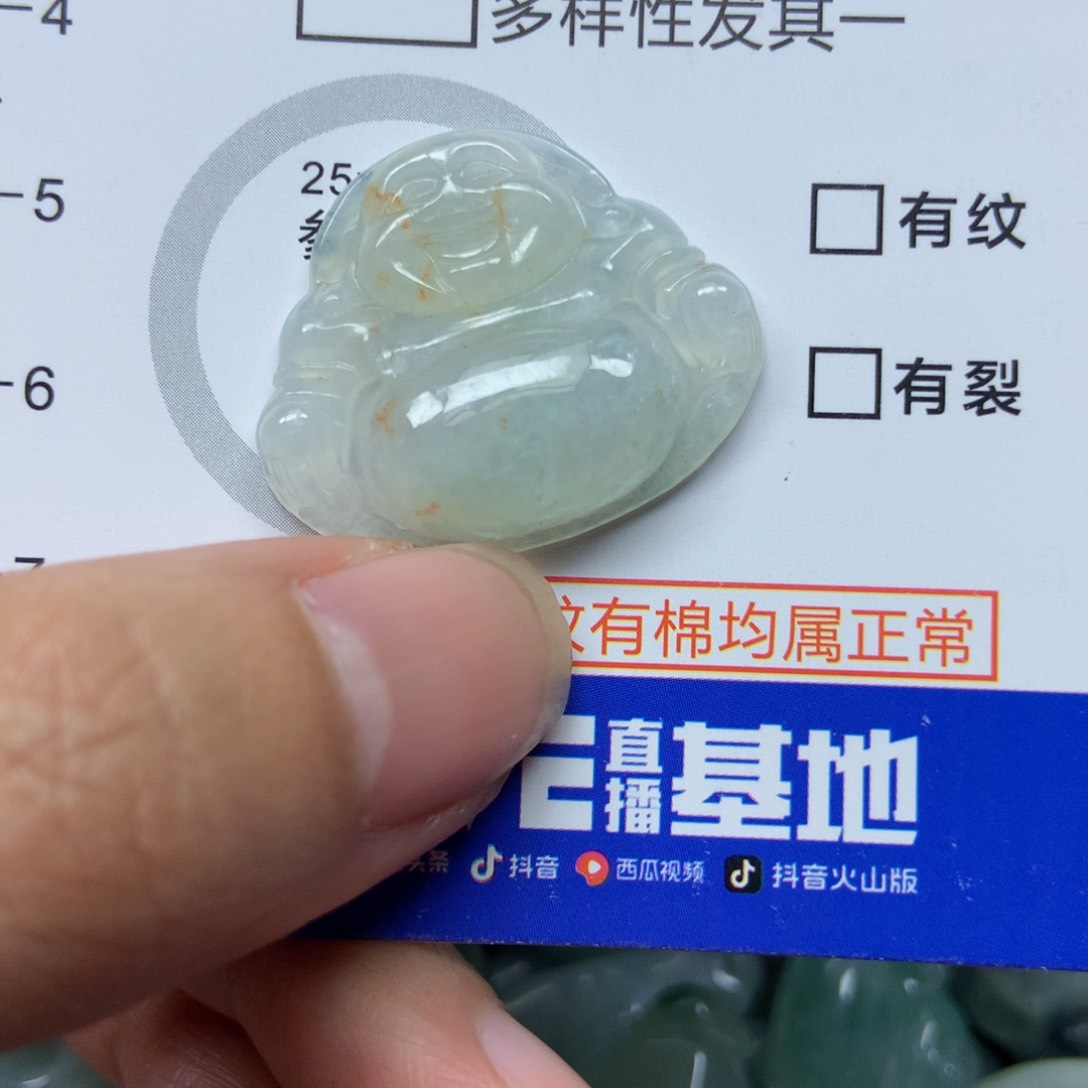 翡翠颈饰未镶嵌天然翡翠