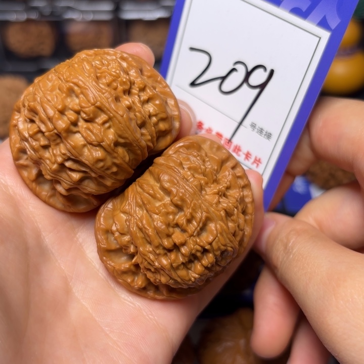 文玩核桃把件47白狮子209