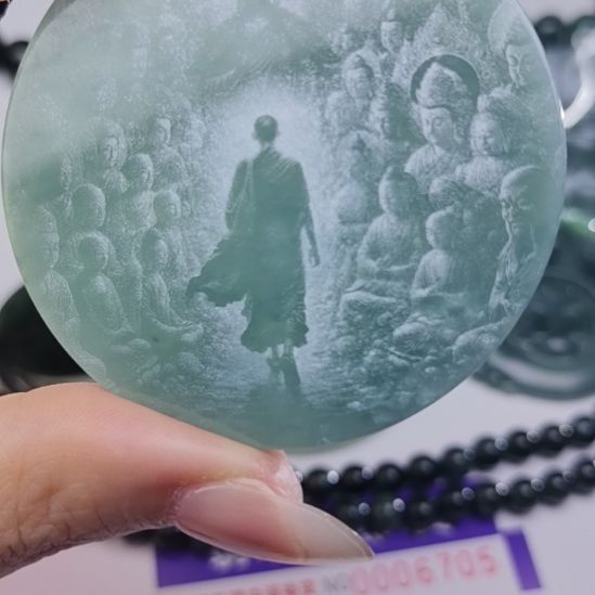 翡翠吊坠(不含链)未镶嵌