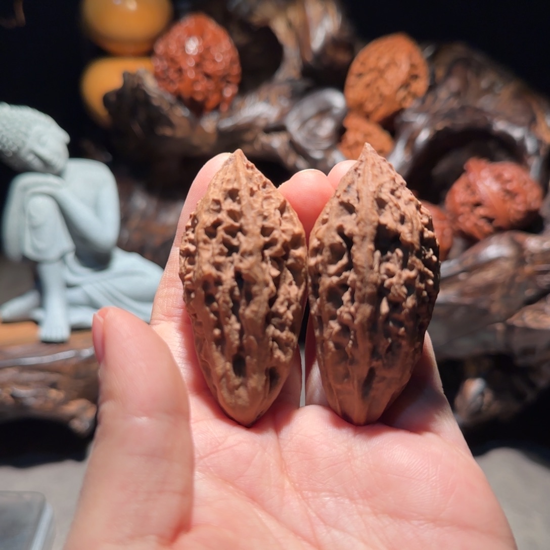 文玩核桃把件肉丸33