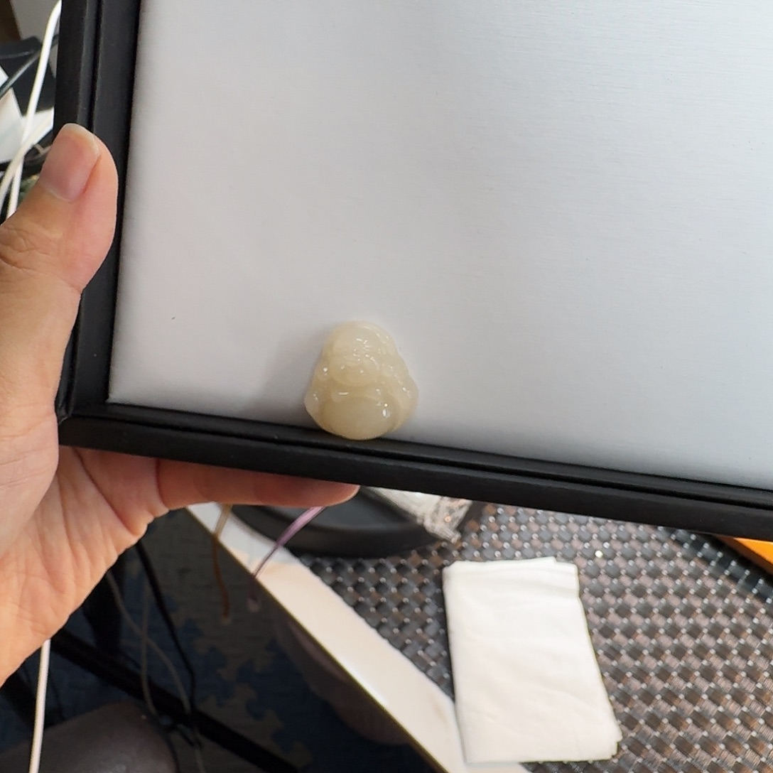 和田玉未镶嵌颈饰@**呀