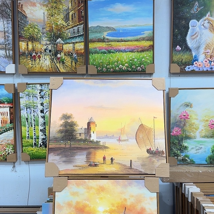 油画5060油画作品展作品展作品