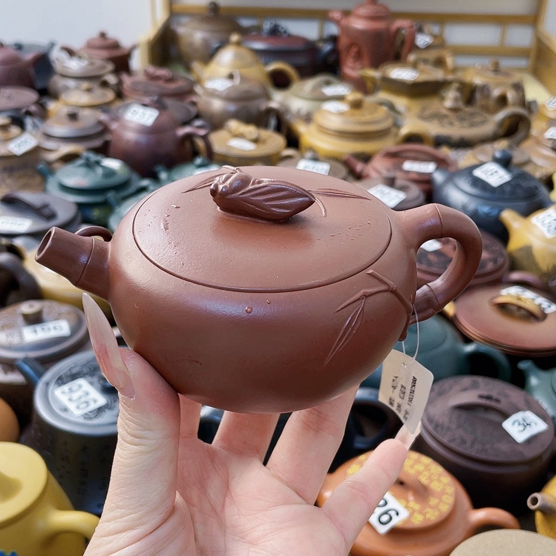 茶壶紫砂紫砂微瑕