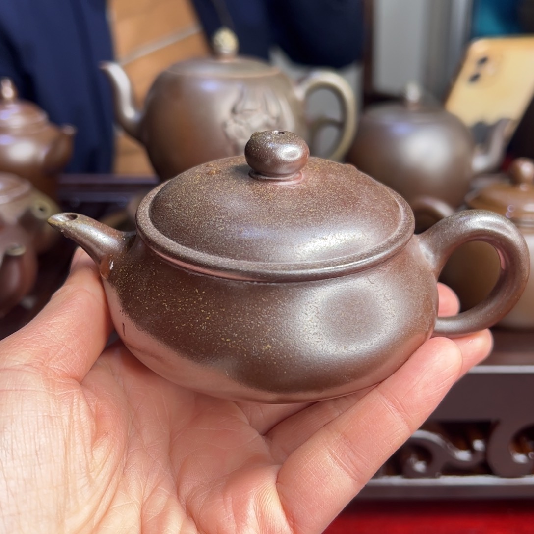 贵台龙窑柴烧茶壶A22