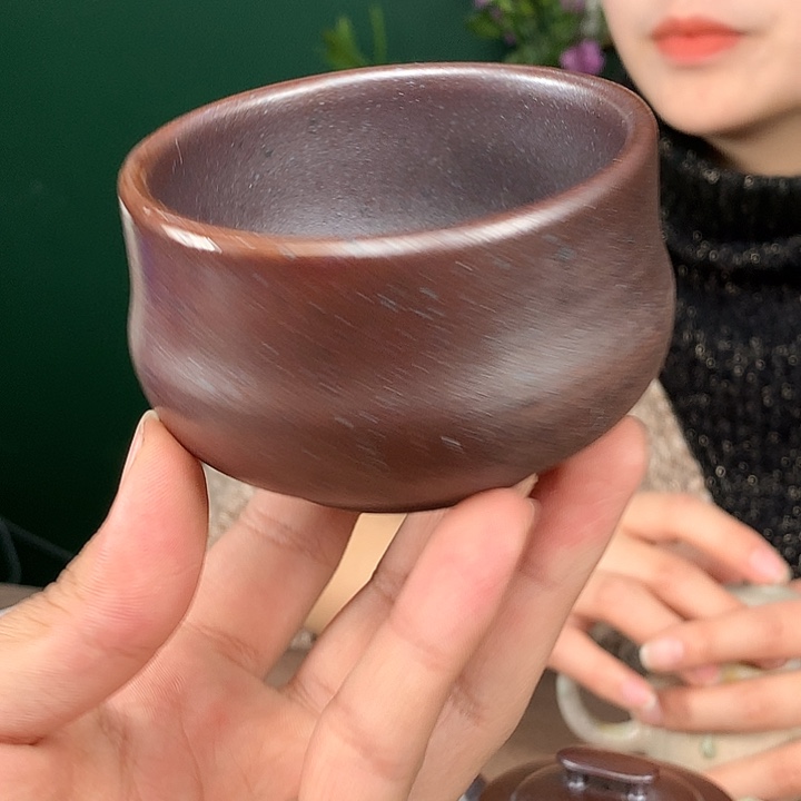 紫砂茶壶纯自然柴烧