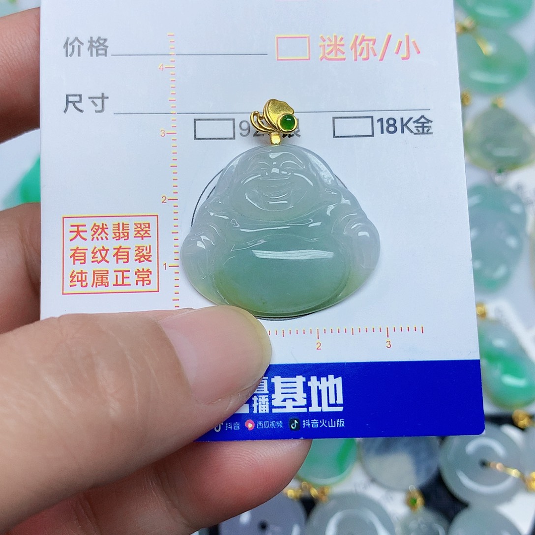 翡翠未镶嵌颈饰3467783