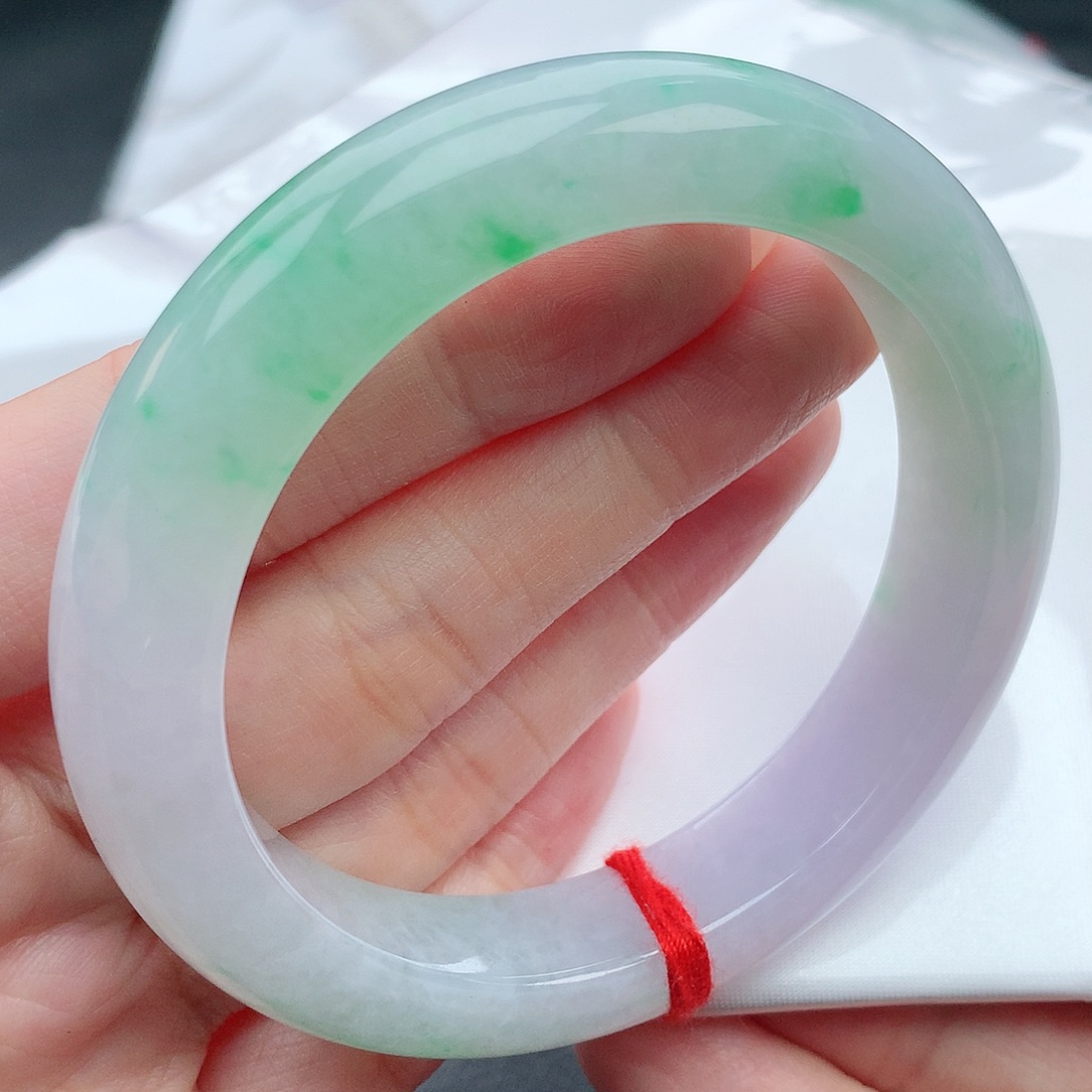 翡翠手镯未镶嵌57圈口882778