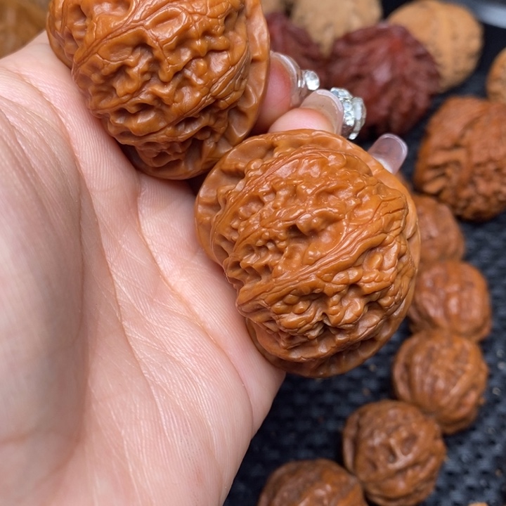 吊坠文玩核桃秦岭野生50