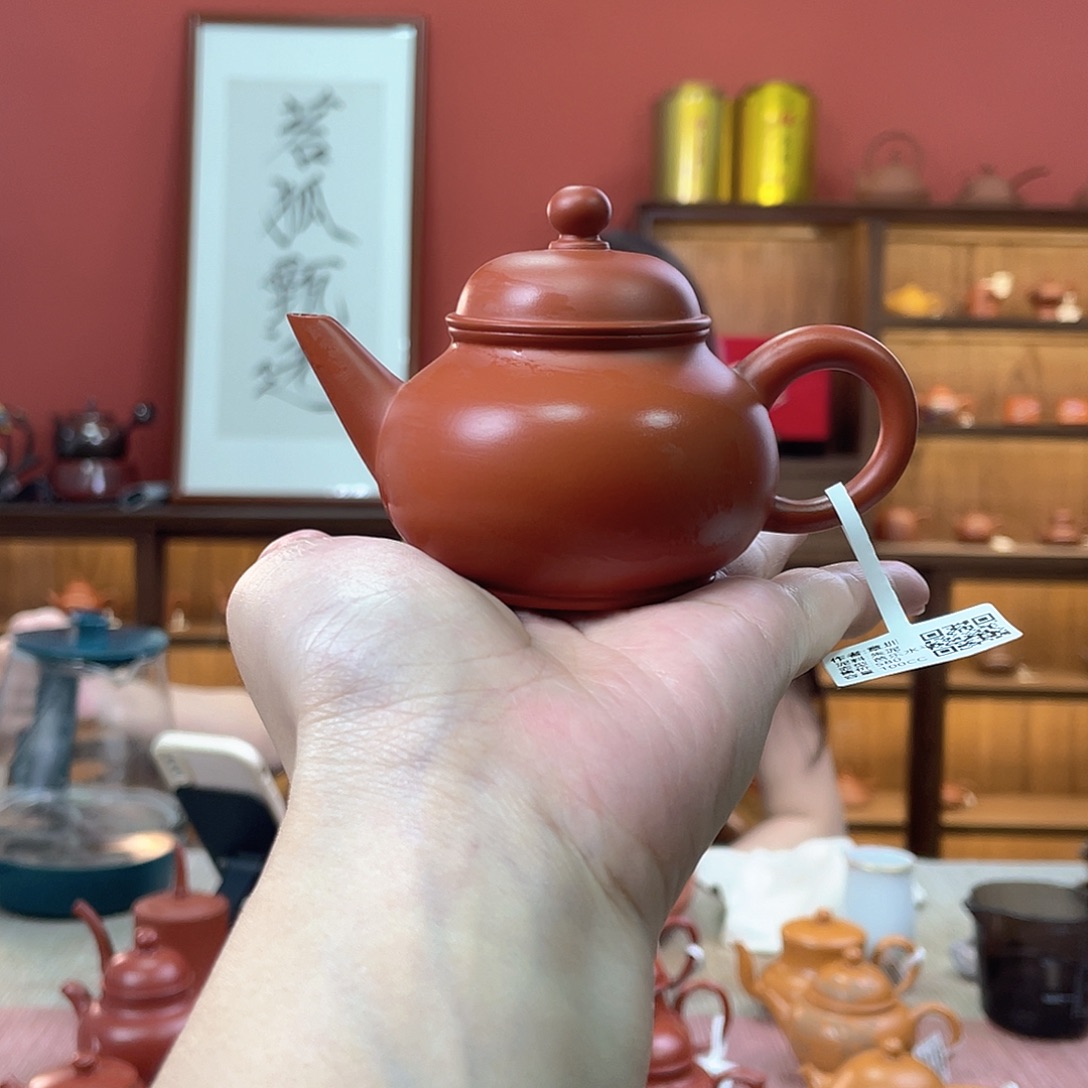 紫砂茶壶潮州全手工手拉壶