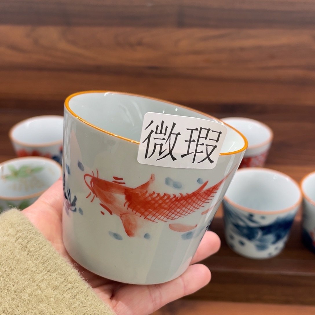 有瑕釉下彩纯手绘